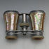 German vintage mother of pearl decoration opera glasses binoculars original case